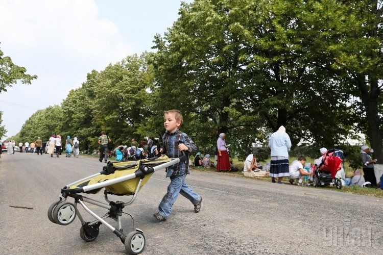 Хресна хода діти уніан