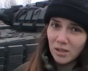 19-летняя террористка грозит Киеву «Градами» (видео)