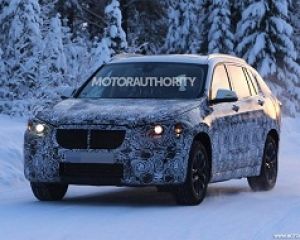 BMW X1 засветился на зимних тестах (фото)