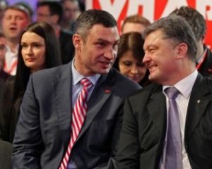 Кличко уходит от Порошенко