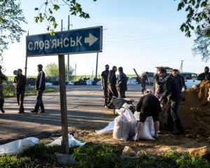 Бойовики мітингували за штурм Слов