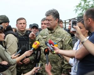 Порошенко: Половина бійців АТО