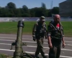 Террористы обстреливают из минометов