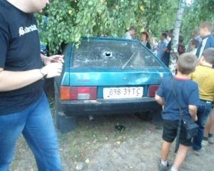 Львовский водитель после трех бутылок водки сбил на тротуаре маленьких детишек (видео)