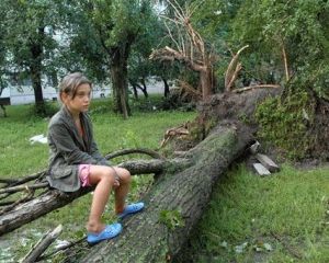 Беда одна не ходит: На Прикарпатье вернулся ураган