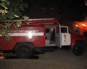 В Енакиево выгорел 9-этажный дом