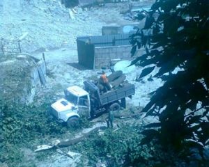 На Андреевском спуске строят нового монстра