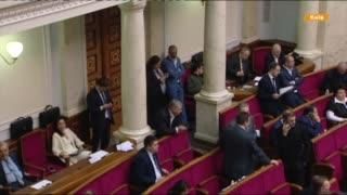 Як Порошенко попрощався з Яценюком