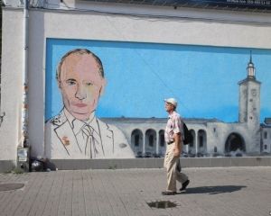 В оккупированном Крыму Путина
