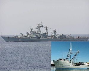 Эрдоган с рыбаками штурмовал корабль РФ