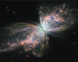 Уникальное фото «космической бабочки»