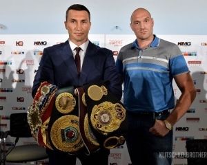 Фьюри вылил на Кличко весь багаж своей
