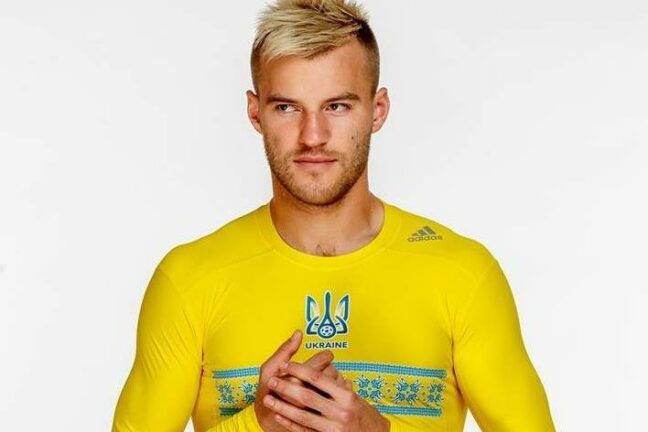 Ефектна фотосесія гравців збірної України