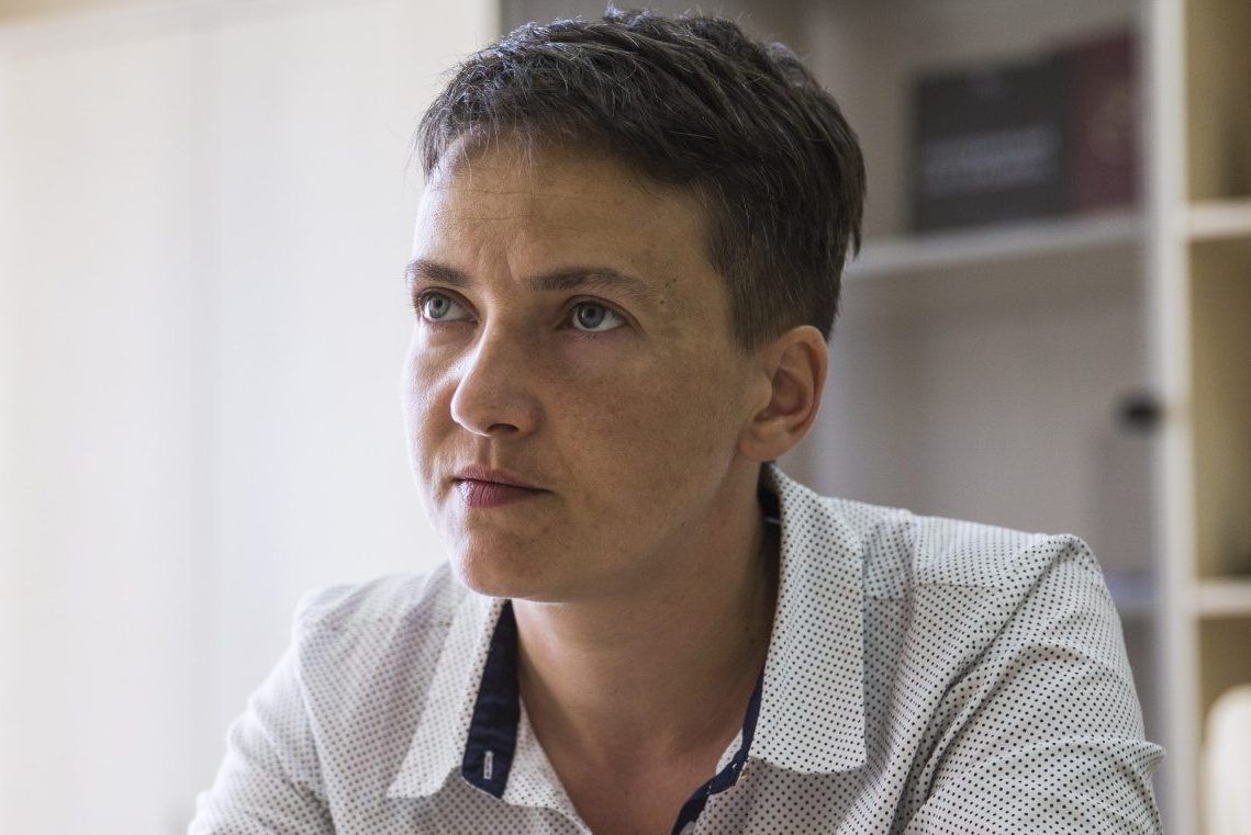 Савченко перестала голодовать почти месяц назад
