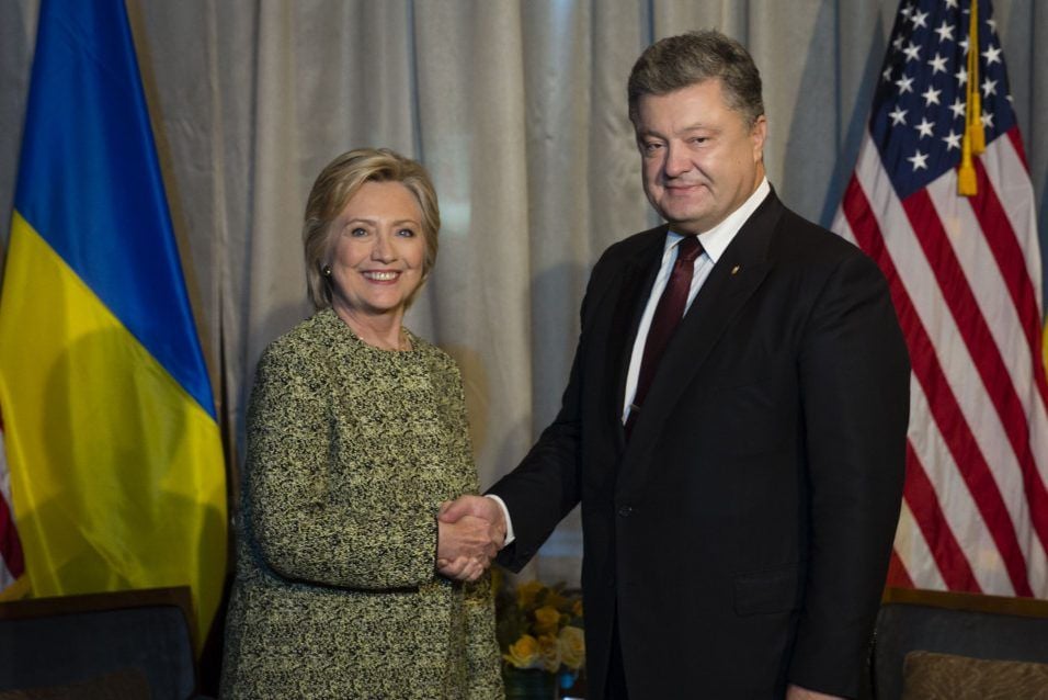 Что Хиллари Клинтон сказала Порошенко в США