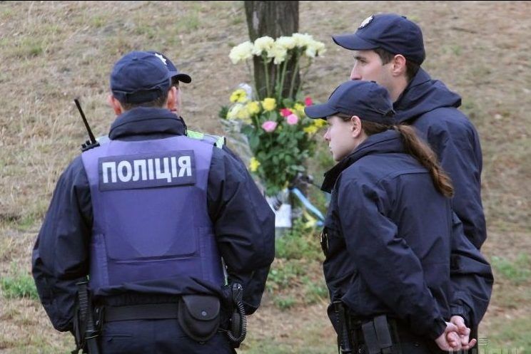 Дніпро попрощався з поліцейськими