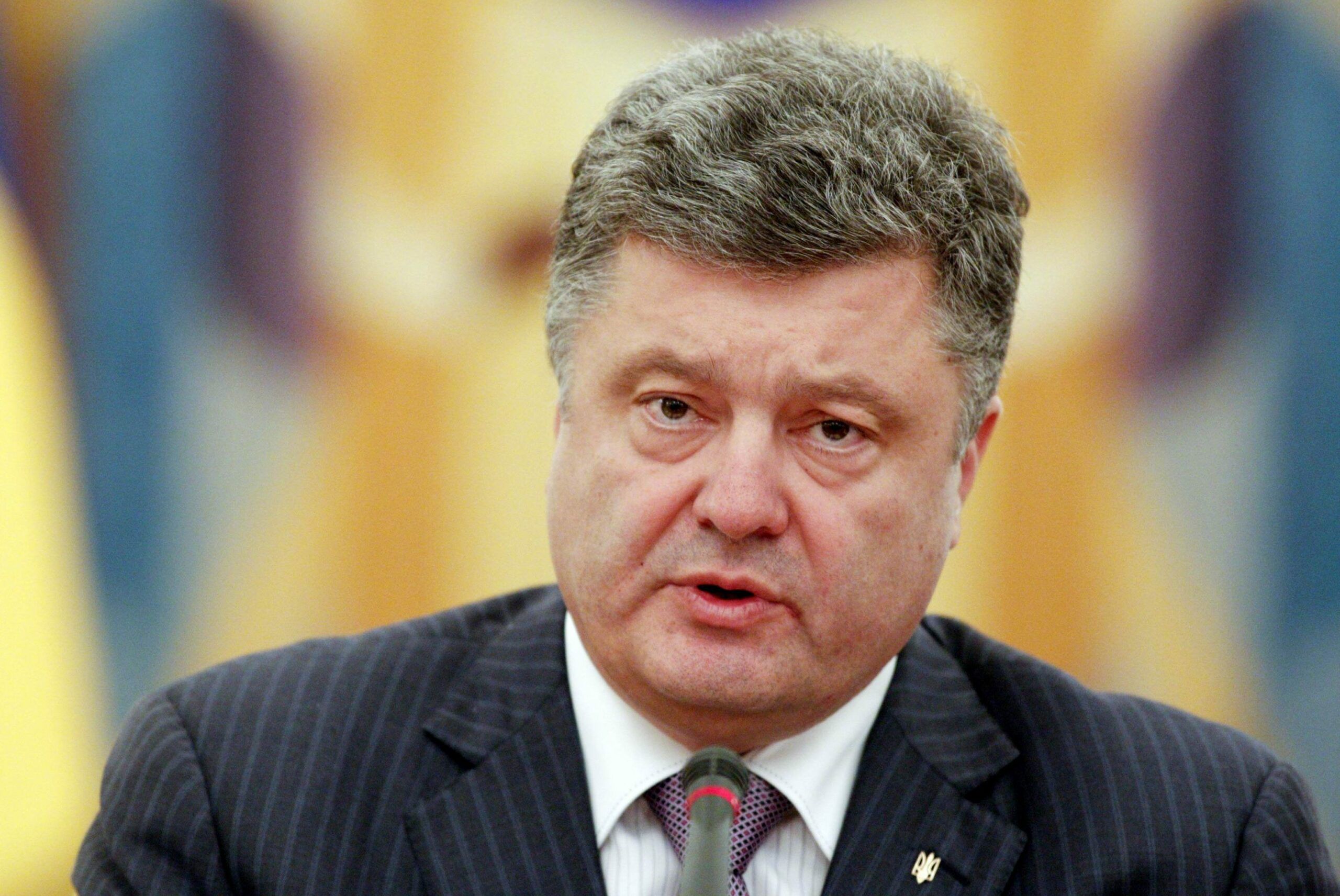 Порошенко расплакался во время выступления к 75-летию трагедии в Бабьем Яру