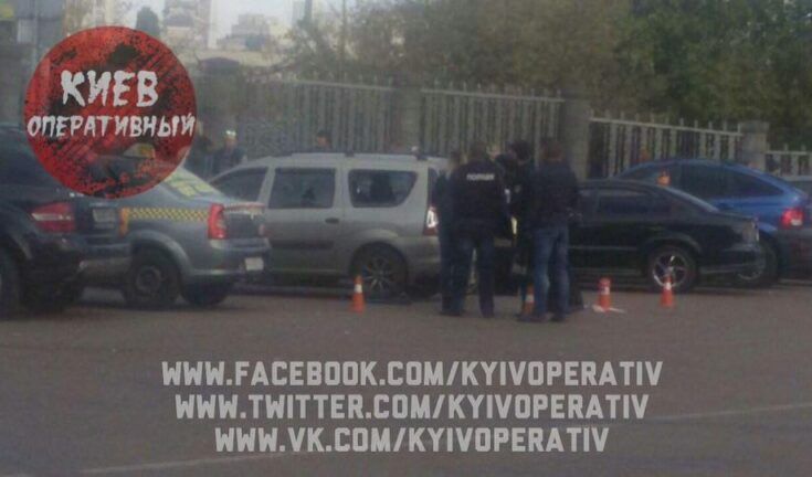 Стрельба возле вокзала в Киеве
