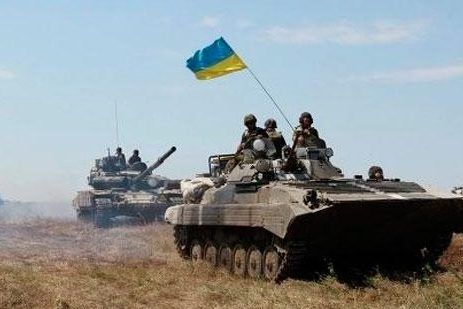 Мітинг проти відведення сил АТО у Волновасі