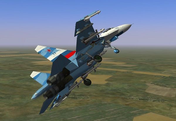 Российские Су-27 приблизились на 30 км к Хельсинки