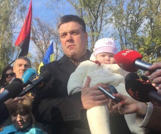 Тягнибок на Марші Слави Героїв