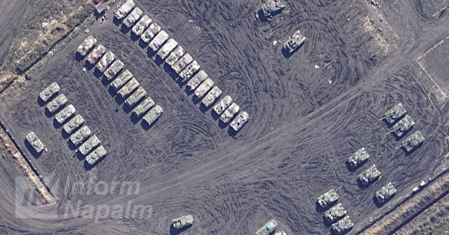 Зона АТО: виявлено велике скупчення танків Фото 1 prime