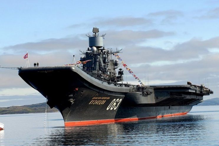 Путін провалив спецоперацію в Сирії Адмірал Кузнєцов