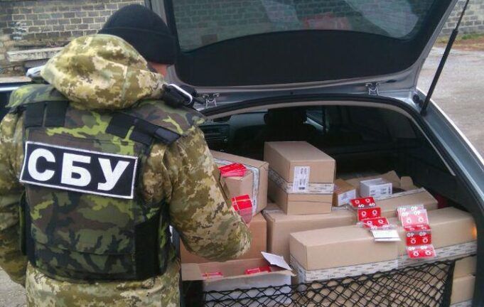 На Донбассе перехватили контрабанду для боевиков на 4,5 млн грн