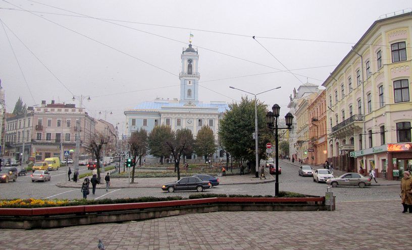 Как изменилось сердце Черновцов за 115 лет Чернівці
