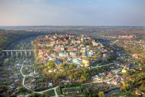 Кам’янець-Подільський з пташиної висоти: 1914-й та 100 років потому Фото 1 kamenets-podolsky-gorod