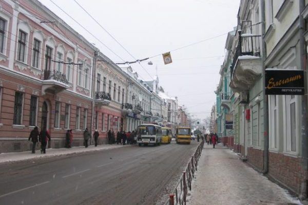 Улица Руська в Тернополе: как дорога расталкивает дома