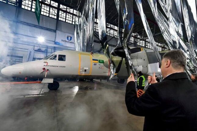Літак-рекордсмен Ан-132 – без жодної деталі з Росії