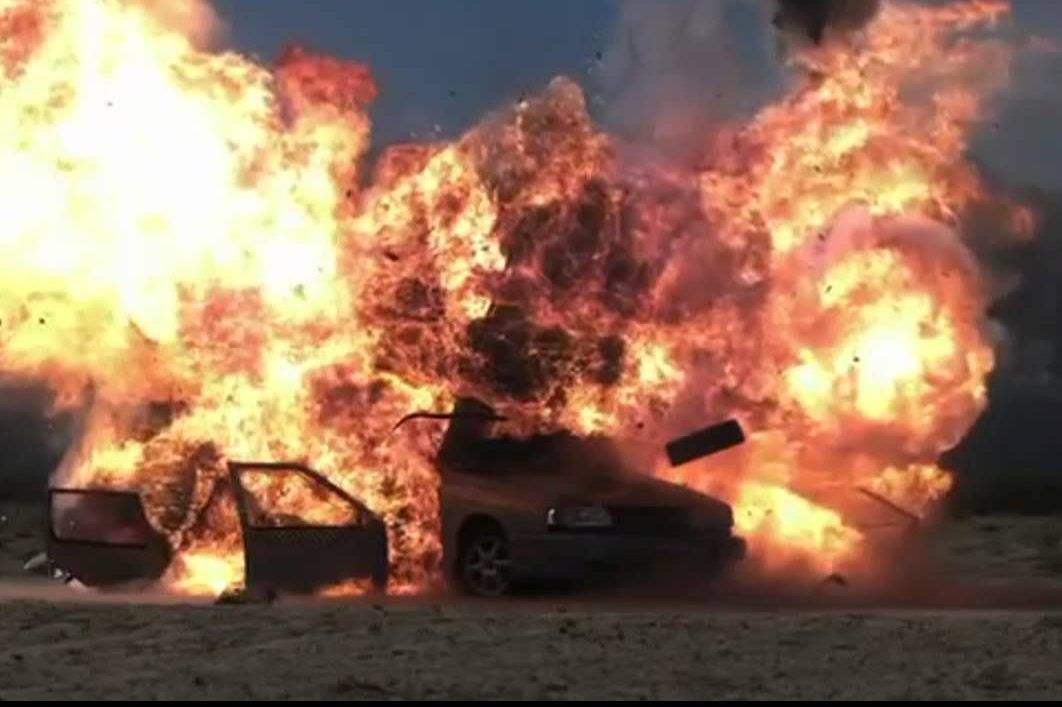 Вибух замінованого автомобіля в Багдаді