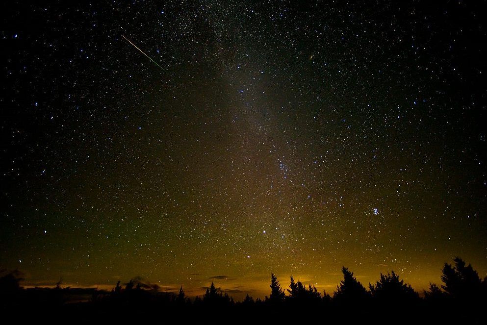 Метеоритний дощ сьогодні вночі в Україні метеоритний дощ Getty Images
