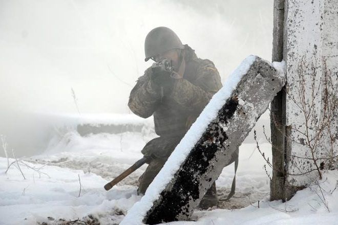 Загострення в АТО, один військовий поранений ато