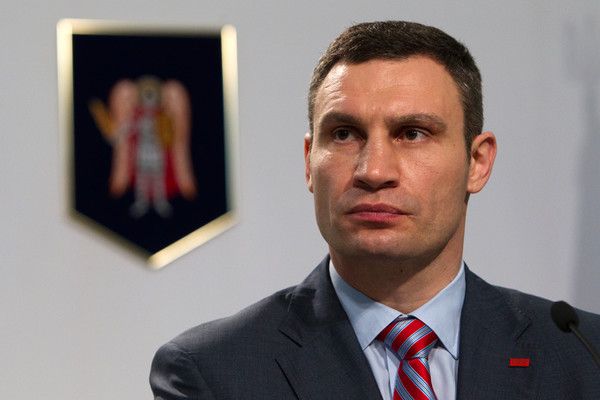Кличко у рукавичках відповів поліції на “виклик”