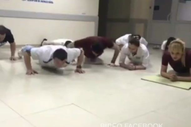 #22PushupChallenge: київські медики віджалися заради військових