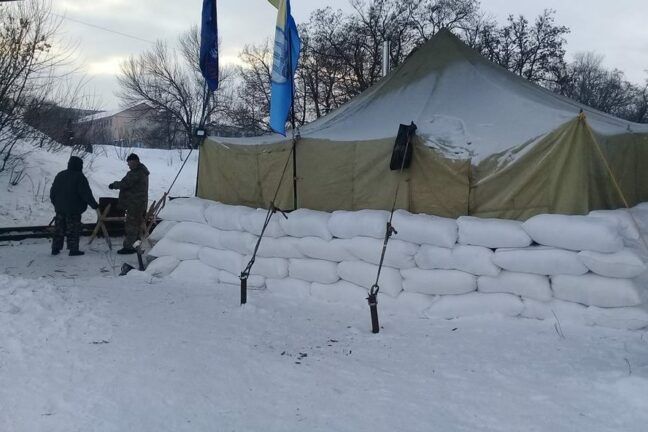 Участники блокады Донбасса угрожают перекрыть Бахмутскую трассу