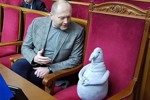 Береза привел в Раду Ждуна