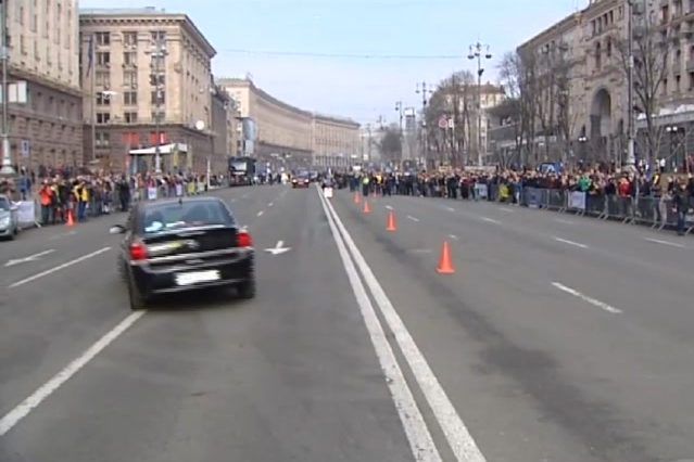 Женское автомобильное ралли в Киеве