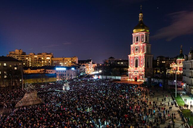 1 апреля центр Киева перекроют
