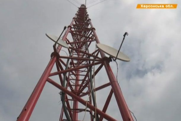 Услышать правду и украинский язык. На Чонгаре открыли телекоммуникационную башню