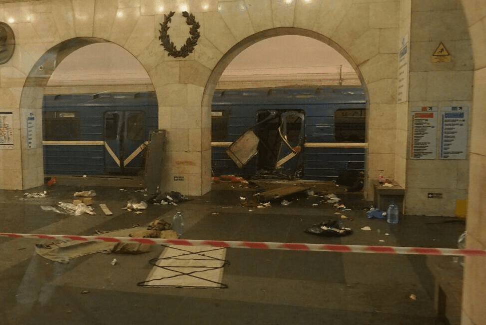 Як підривали метро в Санкт-Петербурзі