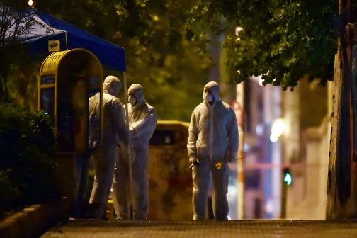 В банке Афин прогремел взрыв