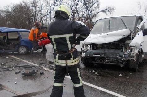 Масштабна ДТП на трасі Харків-Сімферополь