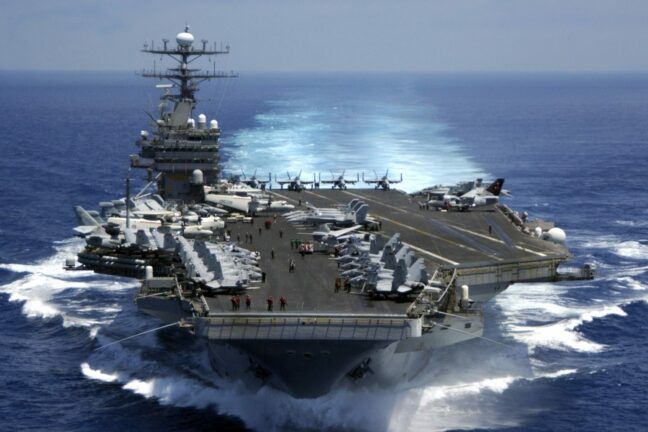 Авианосец США вскоре зайдет в Японское море