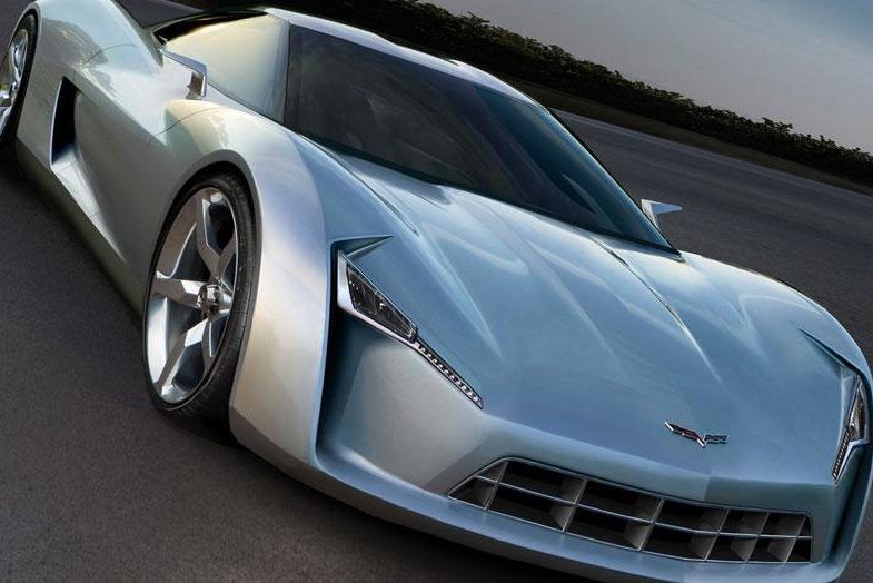 Перші зображення Chevrolet Corvette C8