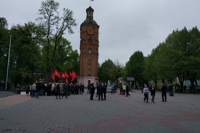 В Виннице произошел конфликт из-за первомайского митинга