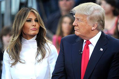 Жена Трампа снова ему отказала. На этот раз в Риме