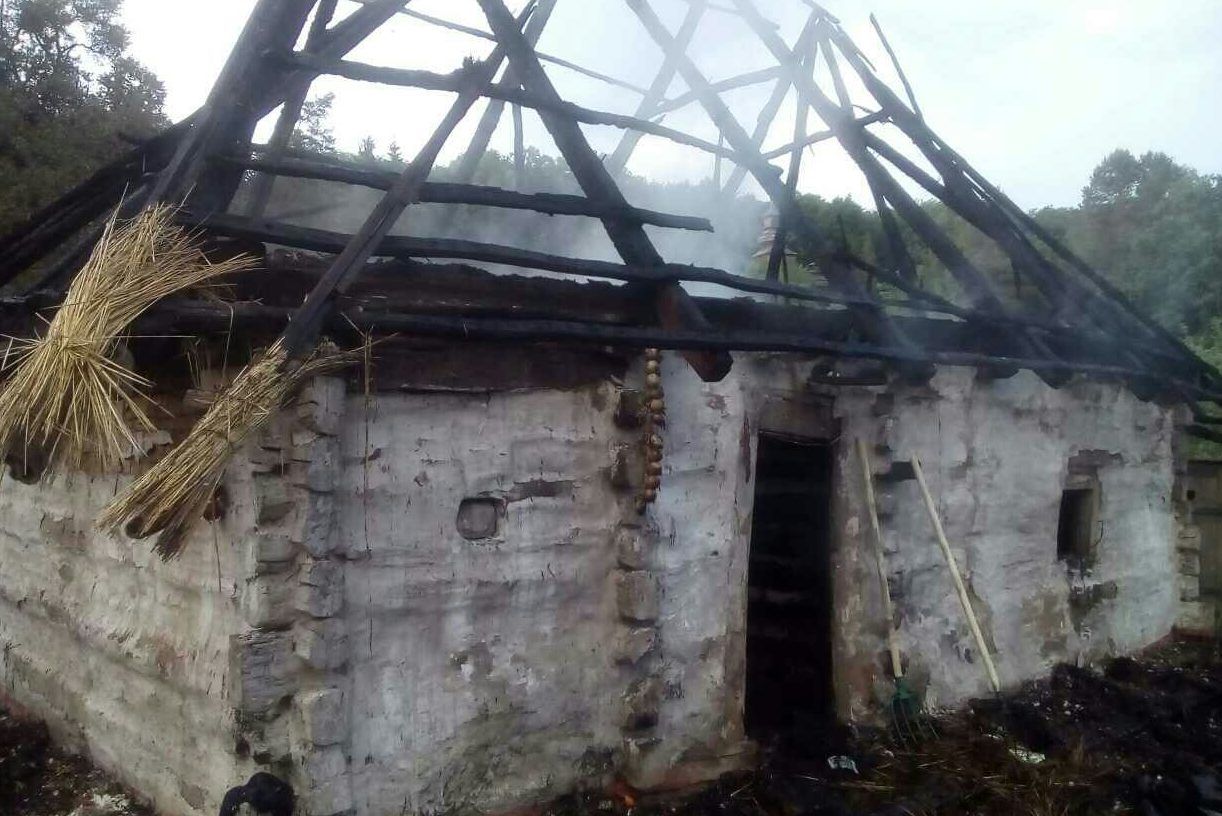 В Пирогово сгорел дом-экспонат